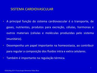 SISTEMA CARDIOVASCULAR