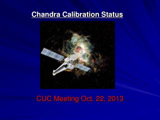 Chandra Calibration Status