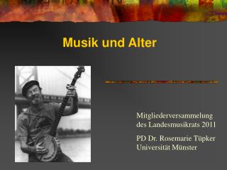 Musik und Alter