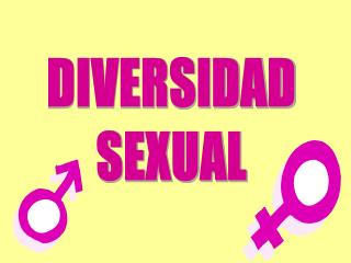 DIVERSIDAD SEXUAL