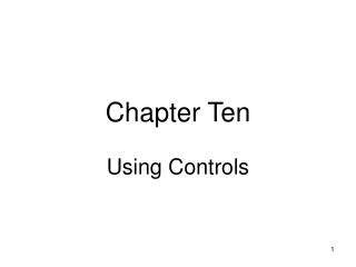 Chapter Ten