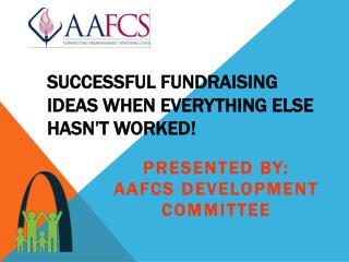 Successful Fundraising Ideas when everything else hasn’t worked!