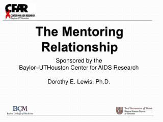 The Mentoring Relationship