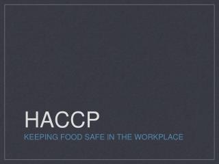 HACCP