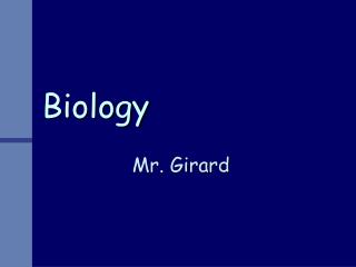 Biology