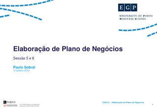 Elaboração de Plano de Negócios