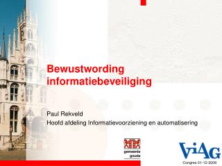 Bewustwording informatiebeveiliging