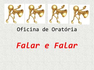 Oficina de Oratória