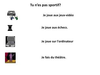 Je joue aux jeux-vidéo