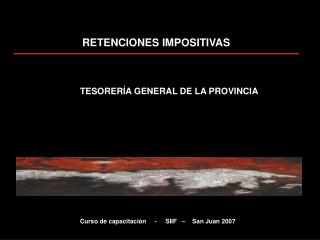 RETENCIONES IMPOSITIVAS