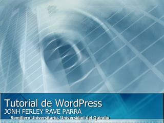 Tutorial de WordPress