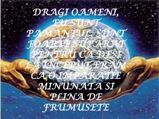 DRAGI OAMENI,