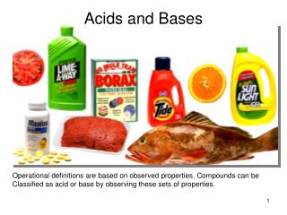 Acids and Bases