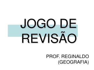 JOGO DE REVISÃO