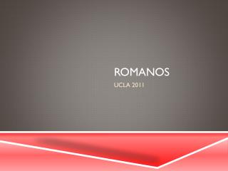 Romanos