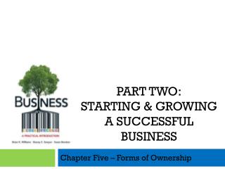 Chapter Five – Forms of Ownership