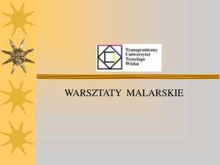 WARSZTATY MALARSKIE