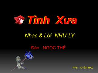 Tình Xưa