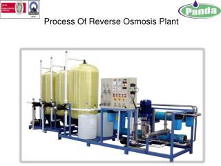 Process Of Reverse Osmosis Plant