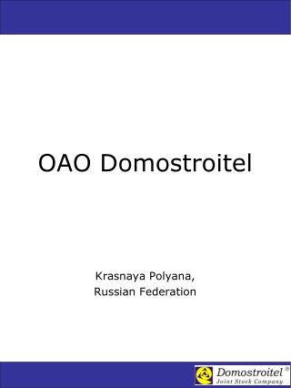 OAO Domostroitel