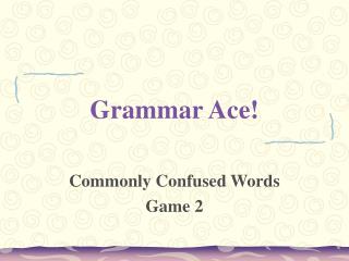 Grammar Ace!