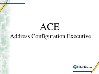 ACE Address Configuration Executive