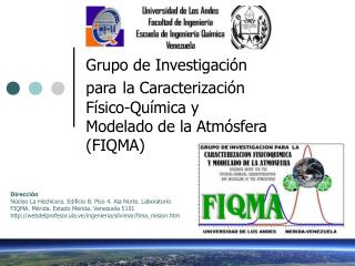 Grupo de Investigación para la Caracterización Físico-Química y Modelado de la Atmósfera (FIQMA)