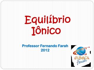 Equilíbrio Iônico