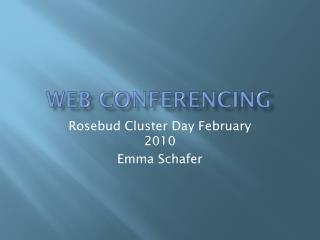 Web Conferencing