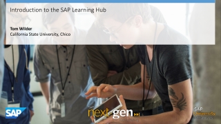 Introduction to the SAP Learning Hub