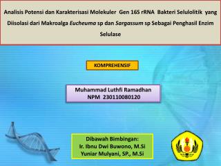 Muhammad Luthfi Ramadhan NPM 230110080120