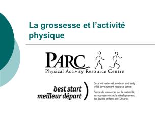 La grossesse et l’activité physique