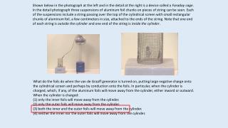 What happens to the sound of the radio after the wire mesh is in place.