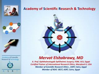 A cademy of S cientific R esearch &amp; T echnology