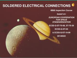 SOLDERED ELECTRICAL CONNECTIONS