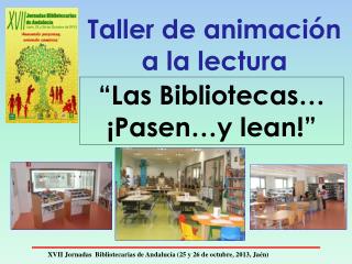 Taller de animación a la lectura