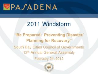 2011 Windstorm