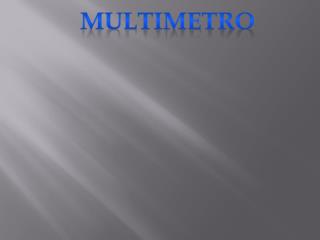 multimetro