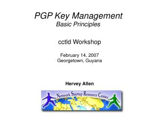 PGP Key Management Basic Principles