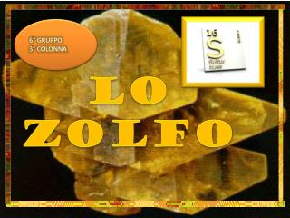 Lo zolfo