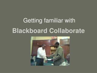 Blackboard Collaborate