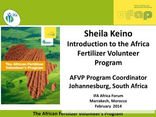 African Fertilizer Volunteer’s Program