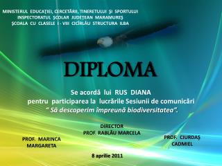 DIPLOMA