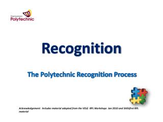 Recognition