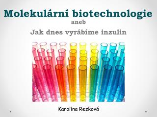 Molekulární biotechnologie