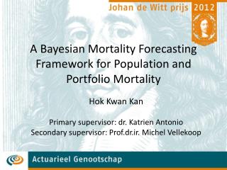A Bayesian Mortality Forecasting Framework for Population and Portfolio Mortality
