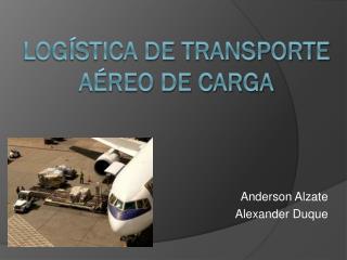 Logística de transporte aéreo de carga