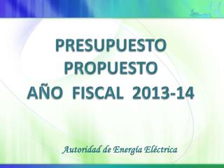 Autoridad de Energía Eléctrica