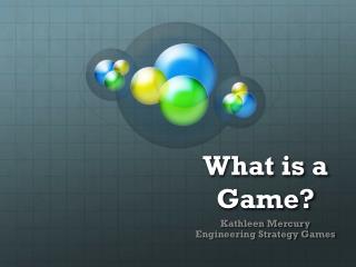 What is a Game?