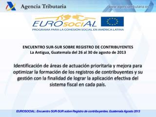 ENCUENTRO SUR-SUR SOBRE REGISTRO DE CONTRIBUYENTES